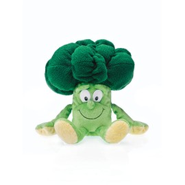 Goodness Gang Plushy Toys - Soft and Safe Stuffed Animals for Kids - Machine Washable and Perfect for Playtime and Bedtime - Full Collection Plush - Broccoli