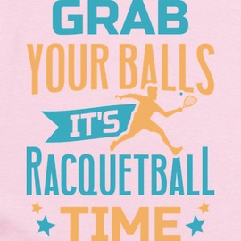 CafePress Racquetball Time Racquetball Player Body Suit Cute Infant Bodysuit Baby Romper Petal Pink