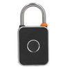 Fingerprint Padlock Waterproof Rust Resistant Rechargeable LED Indicator Smart Fingerprint