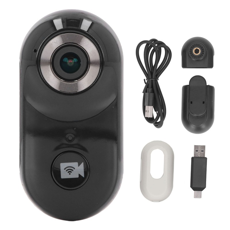 1080P Pet Camera Wireless WiFi Transmission Thumb Camera Magnetic Suction