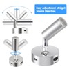 ERWEY Pack of 2 LED Reading Lamps, 12 V, Motorhome,