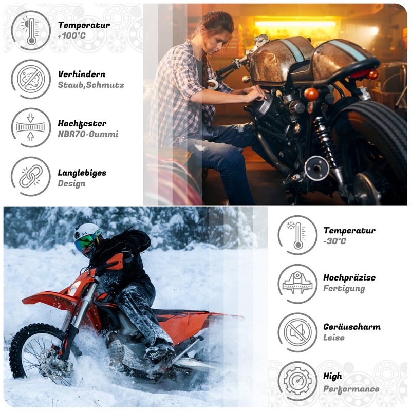 Parts and Parts Shaft Seal 34 x 52 x 10