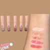 Abby Lip Gloss Collection - Pink Packaging with Bow Design