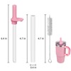 NCYOEW Replacement Straws Compatible With YAYA 12oz My First Travel