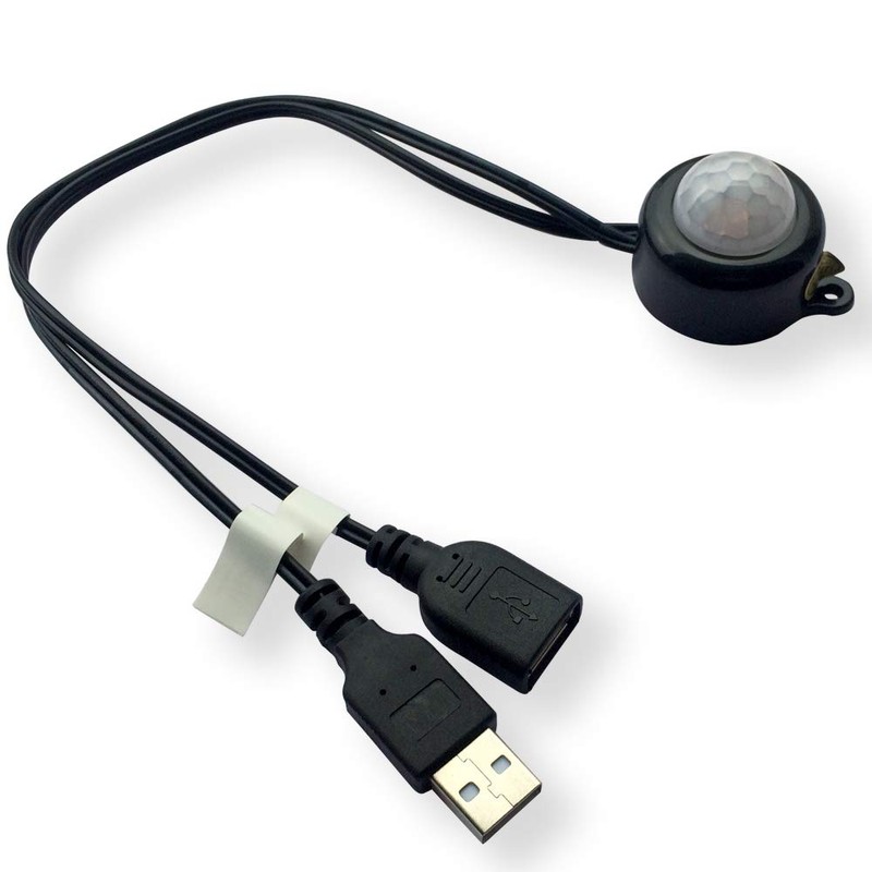 USB 5V DC12-24V 2A PIR Motion Activated Mini Body PIR