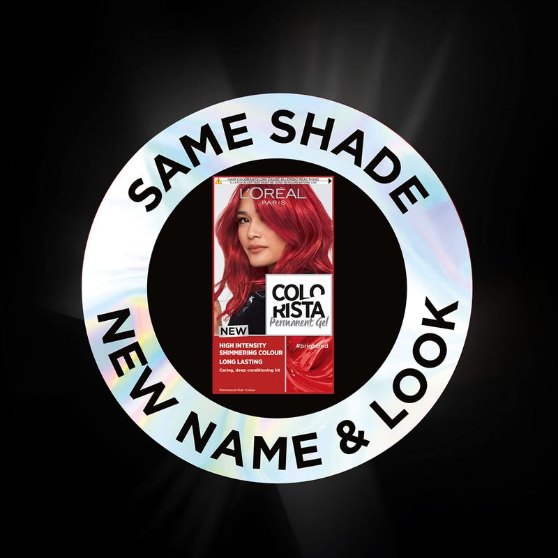 L'Oréal Paris Préférence Vivids Permanent Hair Colour, 8.624 Bright Red