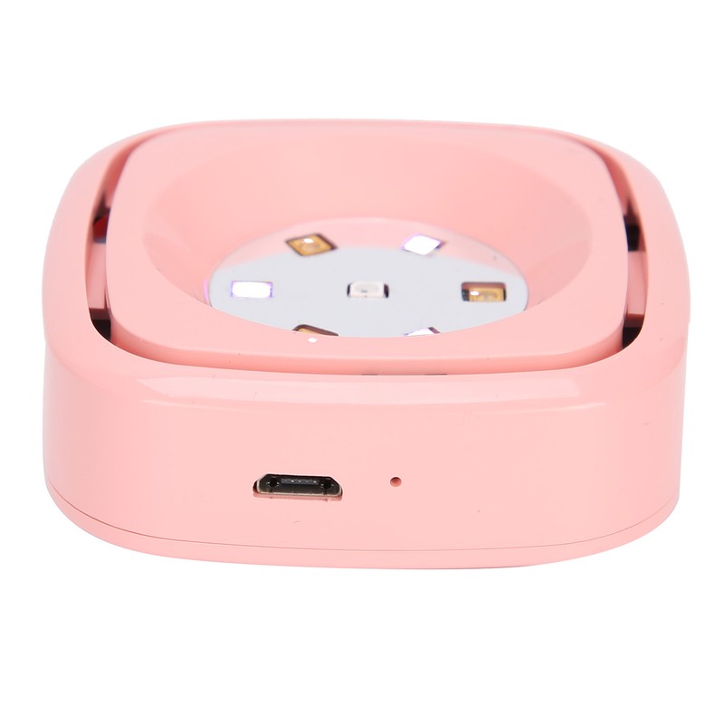 Pink UVC Cleaner Portable LED Light Ultraviolet Cleaning Lamp for