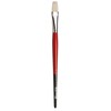 Da Vinci 7023 Series Oil Painting Brush, 20, Bristles, Red,