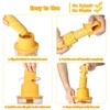 LIIGEMI Corn Cob Strippe,Corn Peeler for Corn on the Cob,Corn