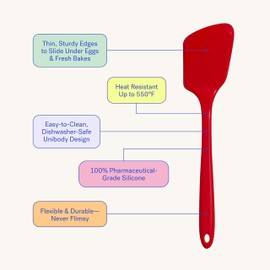 GIR: Get It Right Premium Silicone Spatula Turner (Sage), Ultimate - 13 IN