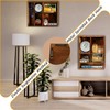 Sofunii Pet Memorial Shadow Box with Shelves for Dogs or