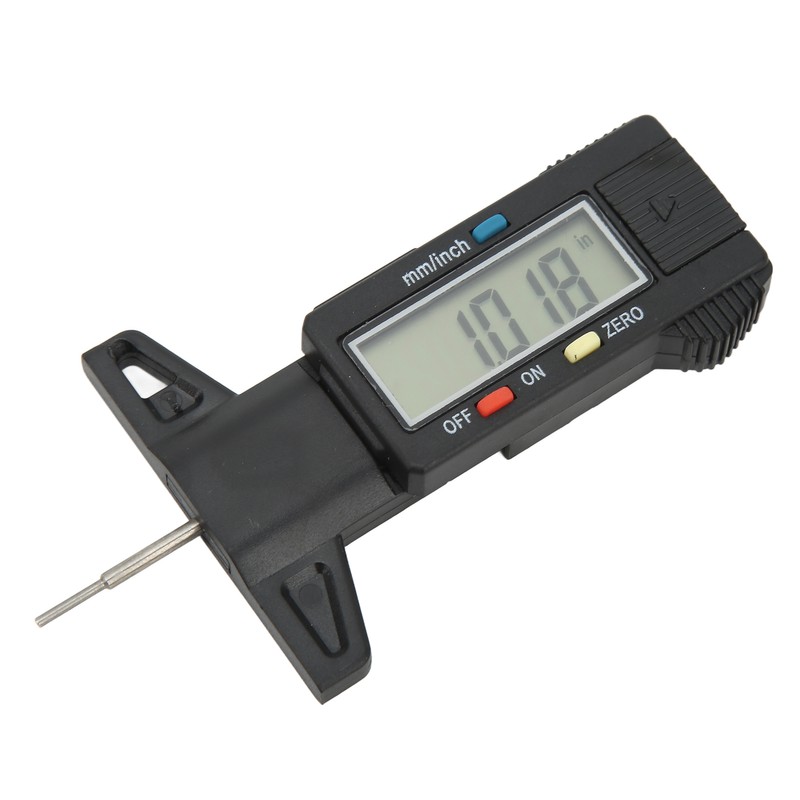 Digital Tread Depth Gauge 0 to 25mm Range LCD Display