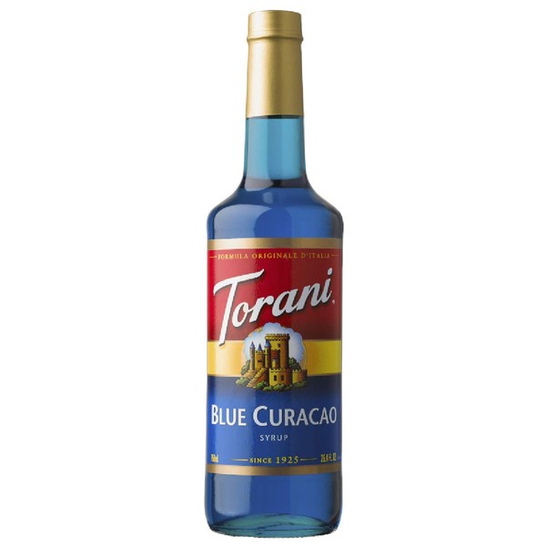 Torani Syrup - Blue Curacao - 750 ml