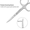 AYNKH Extra Fine Curved Cuticle Scissors Professional Precision Pointed Tip