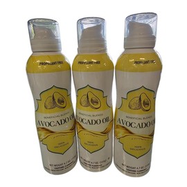 3pack, Beneficial Blends, LLC Avocado Oil Spray, Propellant Free, 100% Pure, 4.7 oz, 360-Degree Spray Technology