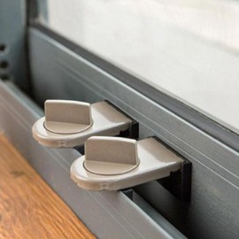 Window Dial Lock Security Safety Device M11259 2ea