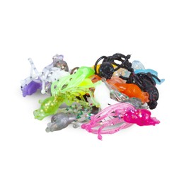 Iron Trout Moby Softbaits Rubber Bands for Trout (Pack of 17)