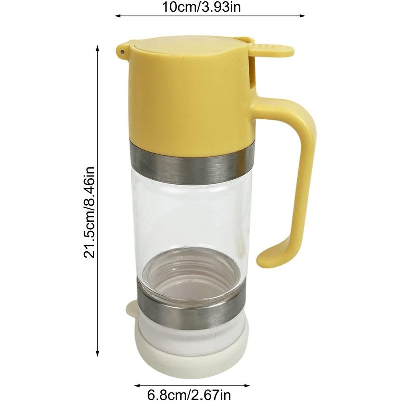 Dispensador De Miel Que No Gotea Vierte Miel Transparente