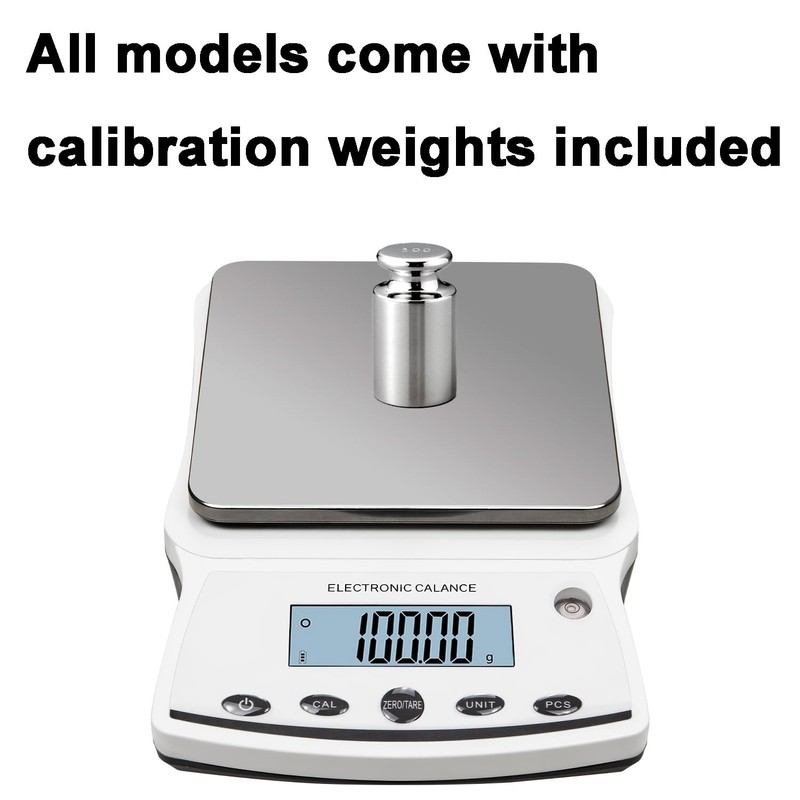 RESHY Lab Scale 5000g x 0.01g, High Precision Digital Analytical