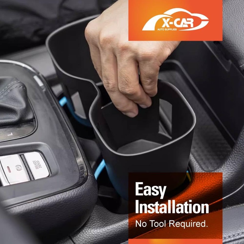 X-CAR Centre Console Rubber Cup Holder Insert for Honda CR-V