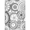 Sizzix 3—D Texture Fades Embossing Folder Mini Mechanics di Tim