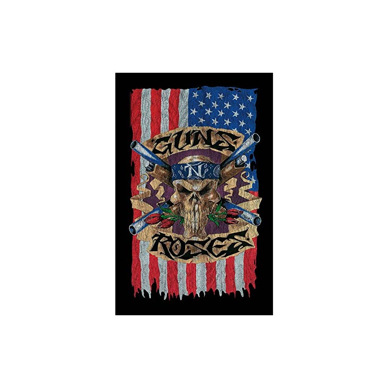 Guns N' Roses Flag Multicolor