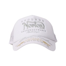 Norton 243N8701 Metallic MAX Mesh Cap, Men's, Women's, Hat, Cap, white