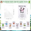Landical 48 Set Positive Thank You Keychains Gifts Bulk Student