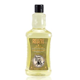 Reuzel Shampoo de Hoja de té 3 en 1- para Cabello y Cuerpo - Suaviza y humecta la Piel, Ideal para el Cuidado del Cuero cabelludo - De fácil Enjuague 
