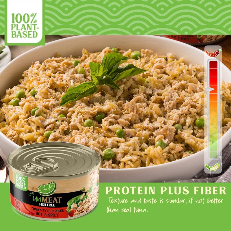unMEAT Plant Based Tuna Style Flakes | Easy to Prepare