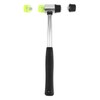 QWORK® Rubber Mallet Hammer, 25 mm Small Nylon Hammer with