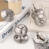 Probrico 4 Pack Keyed Alike Entry Door Knobs with Single