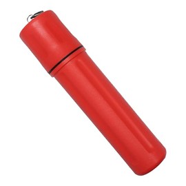 Blue Demon SMAW/Stick Welding Electrode Storage Tube, 14 inch, waterproof, airtight, made of high impact polyethylene, key tag included for easy labeling/organization, Red