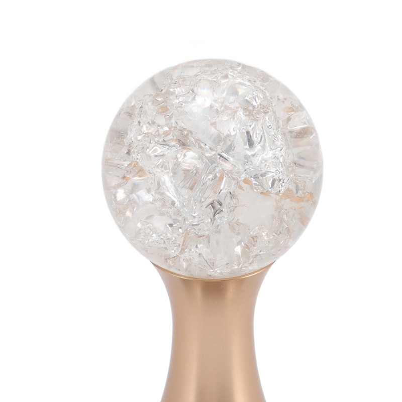 Crystal Ball Coffee Flat Tamper Stainless Steel Base Powder Hammer