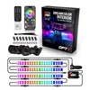 OPT7 Aura DreamColor Interior Light Strips, 4PC Double RGB-IC LED