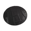 Under Grill Mat Fireproof Waterproof Double Sided Portable Round Barbecue