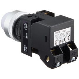 IDEC (aidekku) Pilot Light TW Series φ 22 Round LED 照光 AC100/V apw216d