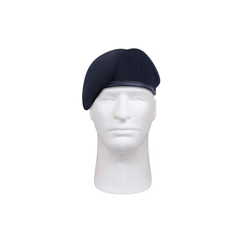 Rothco GI Type Inspection Ready Beret, Midnight Navy Blue, 7.25