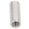 10 Pcs Round Coupling Nut M10x1.5 L35mm Stainless Steel Round