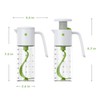 Salad Dressing Mixer Bottle - Pressing & Pour Salad Dressing