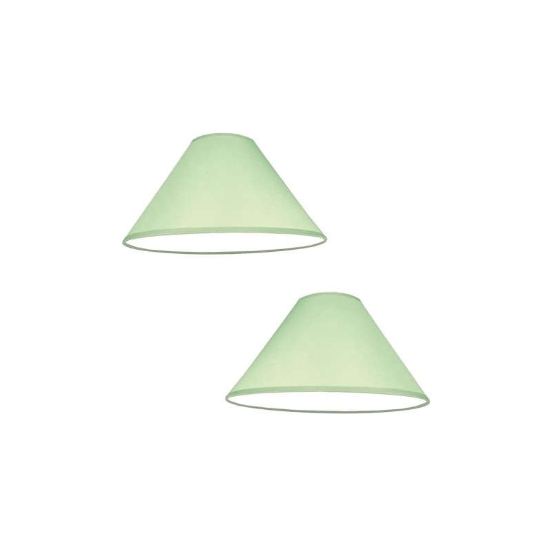 Pack of 2 - Empire Cotton Coolie Lamp Shades for