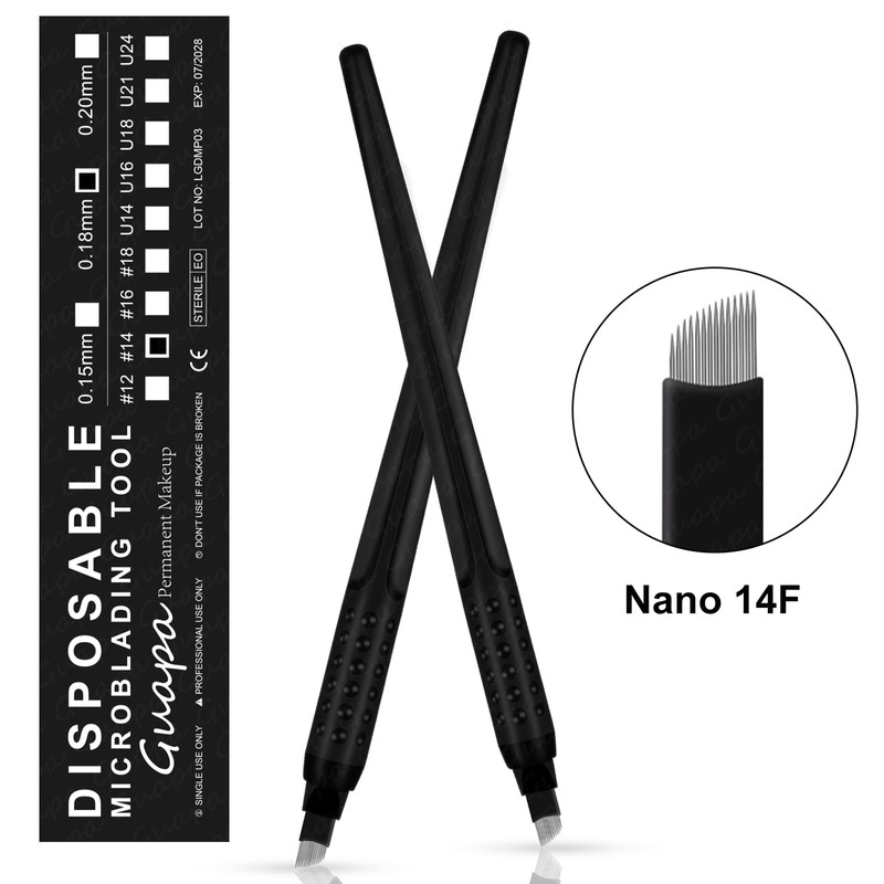 5 Pcs Disposable Microblading Pen Set – Precision Eyebrow Tattoo