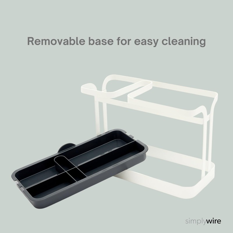 simplywire – Sink Tidy/Caddy – Retro Flat Wire Kitchen Sink