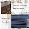 LONTAN 10 Furniture Knobs Gold Cabinet Handles Gold Metal Drawer