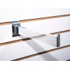 Exhivit Mensula Colgador Recto,panel Ranurado Exhibipanel 30cm 4pz