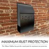 NACH French Mailboxes for Outside Wall Mount, 15 x 9.5
