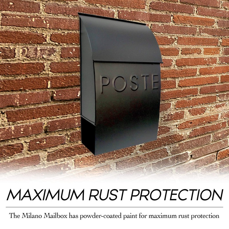 NACH French Mailboxes for Outside Wall Mount, 15 x 9.5