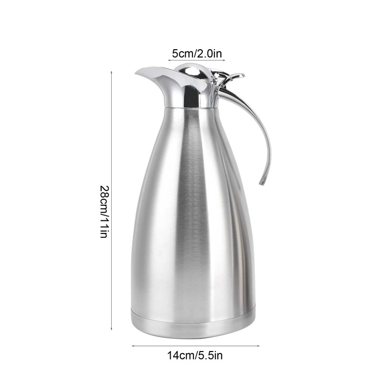Vacuum Jug Stainless Steel Portable Household Thermal Insulation Kettle Cold