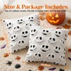 2PCS Halloween Pillow Covers 18x18Inch Nightmare Be Christmas Decor