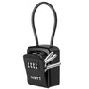 NBYT Portable Combination Lock keybox,For House Keys Key Hiders to
